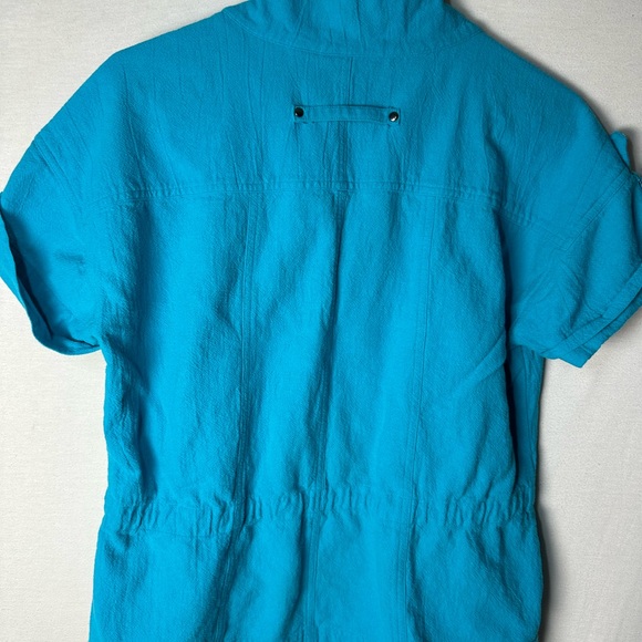 Chico’s Top Size 0 Turquoise - Picture 5 of 9